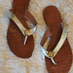 Tory Burch Leather Sandals Size 9